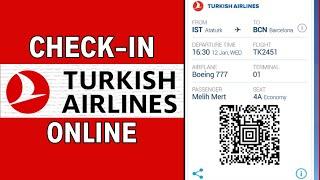 How to Check in Turkish Airlines Online | Latest Guide