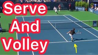 How To Serve & Volley Like A Pro (Tennis Strategy Explained)