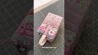 Striped Box Trio | Sewing Scrappy Zipper Pouch