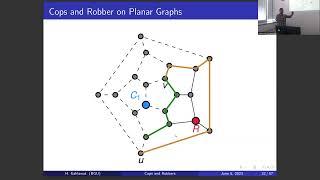 Harmender Gahlawat: On the cop number of string graphs