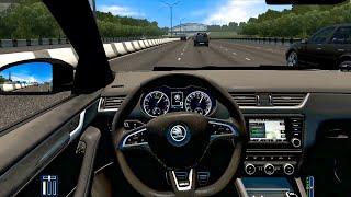 City Car Driving - Skoda Octavia RS 2017 | Fast Driving