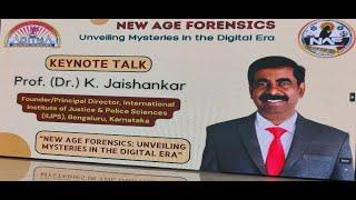 CYBERCRIME & DIGITAL FORENSICS - Prof K. Jaishankar - Keynote - Aditya Educational Institutions