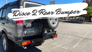 Discovery 2 DIY Rear Bumper Build