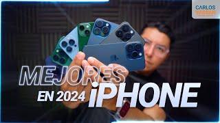 Los MEJORES iPHONE que puedes comprar en 2024