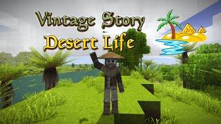 Vintage Story Desert Life Ep 1: Welcome to the... Jungle? What?!?