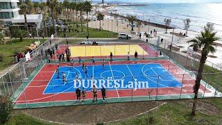 Finalizohet projekti 60000 € i RC Durrës inaugurohen 2 fusha basketbolli në shëtitoren “Taulantia”