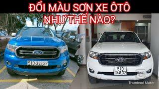 Thủ Tục Đổi Màu Sơn Xe Ô Tô Như Thế Nào ?