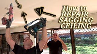 How to Fix a Sagging Ceiling