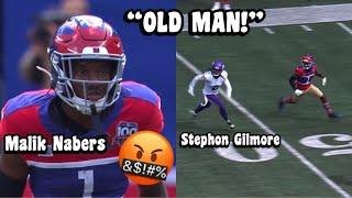 Malik Nabers NFL ‘DEBUT’ Vs Stephon Gilmore!  Welcome to the NFL ROOKIE! (WR Vs CB)