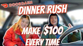 DoorDash Driver - How To Make $100 Every Dinner Shift