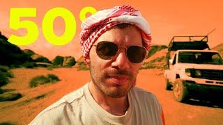 SOPRAVVIVERE 24H NEL DESERTO DEL WADI RUM IN GIORDANIA