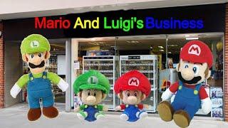 Mario and Luigi's business! | Super Dylan Plush Show