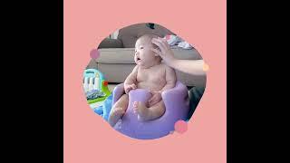 (3M) Baby's First Haircut 아기 서준이 배냇머리 밀기