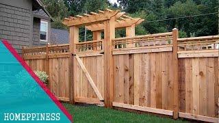 MUST WATCH! 50+ Wood Fence Ideas You'll Love