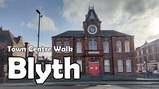 Blyth, Northumberland【4K】| Town Centre Walk 2021