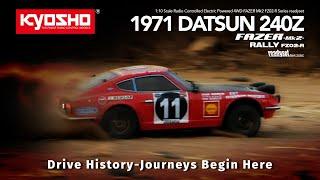 KYOSHO FAZER Mk2 FZ02-R Series readyset 1971 DATSUN 240Z RALLY