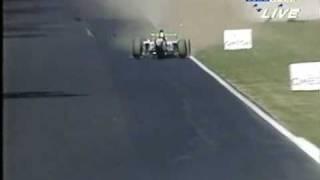 Luca Badoer Monza 1995 Qualifying Incident part 1