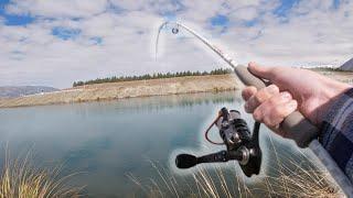 Fishing For GIANT TROUT (He Caught His PB TROUT)