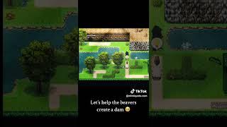 Building dams with beavers and banking on karma points! ️#gaming #trending #choicegame #foryoupage