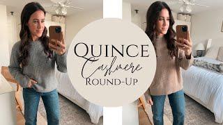 HUGE Quince Cashmere Try-On! ~ Favorite Affordable Cashmere