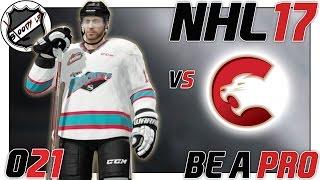 NHL 17 BE A PRO [Deutsch/German] #021 - Fight gegen die Cougars  Let's Play NHL