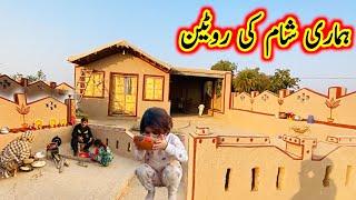 Hamari Sham Ki Routine  // gaon men sham ki routine // village life style // Safdar Family Vlogs