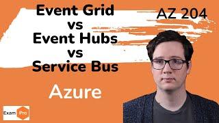 Event Grid vs Event Hubs vs Service Bus in Azure - AZ 204