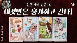 [타로] 당신의 인생에서 받은 복, 살면서 이것만은 움켜쥐고 가게 됩니다.