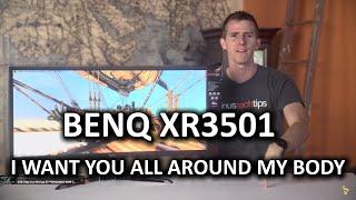 BenQ XR3501 Gaming Monitor - 144Hz AMVA Gaming Bliss