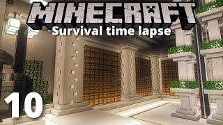 Massive STORAGE ROOM & BUILDS | Survival Time Lapse #10