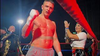 Man from crowd randomly gets in the ring to FIGHT ! ​⁠@Ben_Hatchett_vlogs