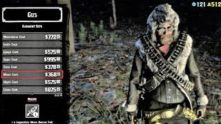 Moon Beaver (Sub Requested) Location/Time/Weather - Unlocking All Legendary Garments (RDR 2 Online)