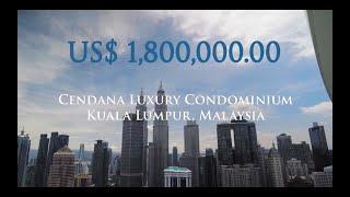 USD 1.8Mil - Cendana Residence KLCC | Fantastic KLCC View | Malaysia Properties Tour Ft. Larsen Home