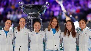 L' ITALIA È CAMPIONE DEL MONDO ŠrámkovávsPaolini - BillieJeanKing CUP Malaga 20/11/2024