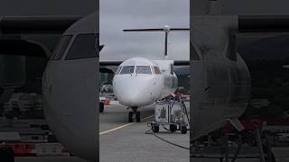 Welcome Home - Widerøe Dash 8-400 #shorts