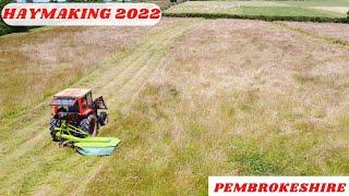 HAY MAKING 2022 IS A GO IN PEMBROKESHIRE WALES!