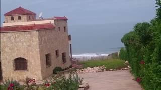 Maison sur les plages sauvage du maroc