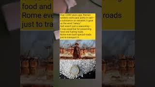 Why Roman Soldiers Were Paid in Salt (The Shocking Truth Behind 'Salary') 
