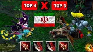 DOTA TOP 3 VS TOP 4 IRAN | ~VoOdOo~ X  Saleh Team | RGC (Puck)