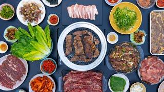 The Complete Guide to KOREAN BBQ at Home (Kalbi, Bulgogi, Jumulleok, Samgyeopsal)