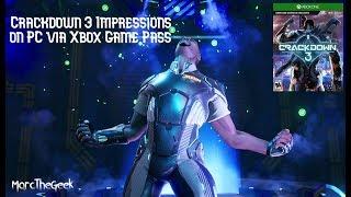 Xbox Game Pass를 통해 PC에서 Crackdown 3 노출