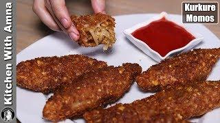 Kurkure Chicken Momos (Crunchy & Juicy) Recipe by Kitchen With Amna