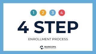 MCCCD Four-Step Enrollment Process