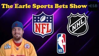 The Earle Sports Bets Show | NFL | NHL | NBA | Free Picks For 11/17/24 | Earle Sports Bets