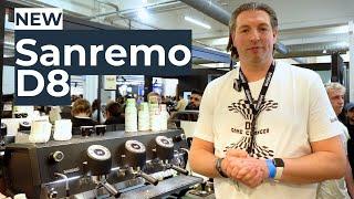 NEW Sanremo D8 Espresso Machine with Stewart Johnson - LCF 2024