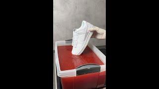 DIP DYEING MY SNEAKER   #SHORTS #CUSTOMS