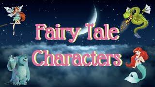 Fairy Tale Characters Talking Flashcards