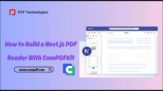 How to Build A Next.js PDF Reader / Viewer on Web Now | Simple Tutorial | ComPDFKit