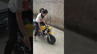 Super mini bike riding#amazing#super#oddlysatisfying #shorts