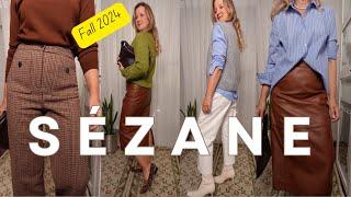 SEZANE Fall Collection 2024 | Sezane Haul Try-on REVIEW